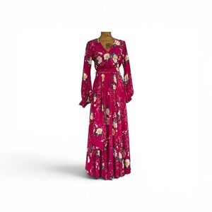 lilypad maxi dress meghan la Meghan LA | Dresses | Nwt Meghan La Lilypad Surplice Maxi Dress Size L